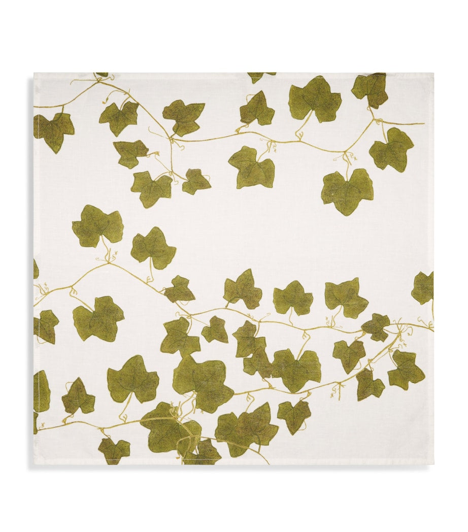 Summerill & Bishop Linen Ivy Napkin 50cm x 50cm (British brand)