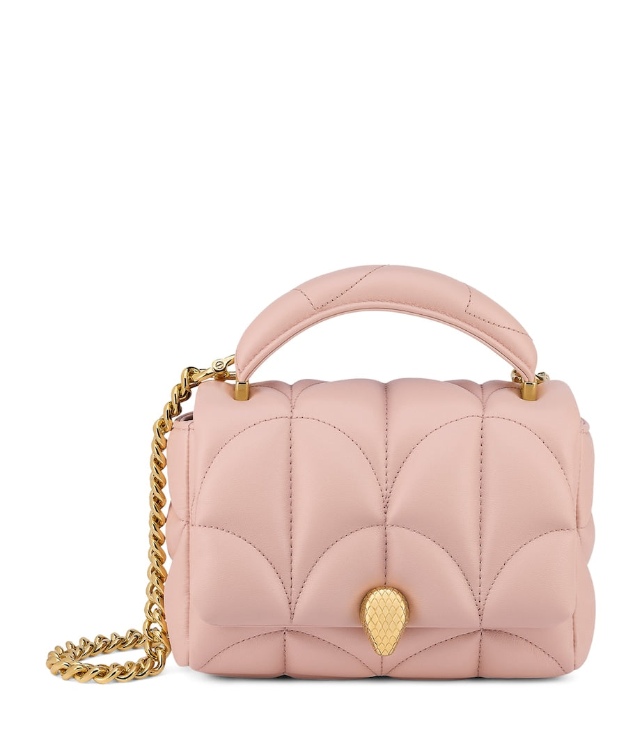 Bvlgari Serpenti Sugarloaf small leather top-handle bag (British brand)