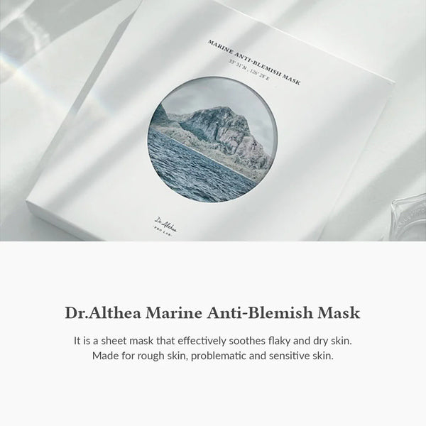Dr. Althea Marine Anti-Blemish sheet mask 1 pc - British product