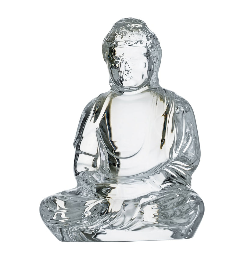 Baccarat Buddha crystal ornament - British product