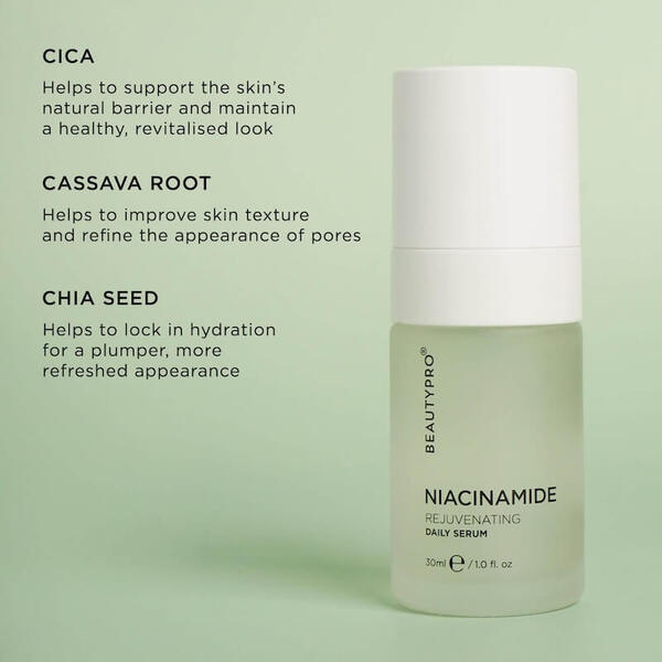 BEAUTYPRO CICA + Niacinamide blemish control serum 30ml, UK version