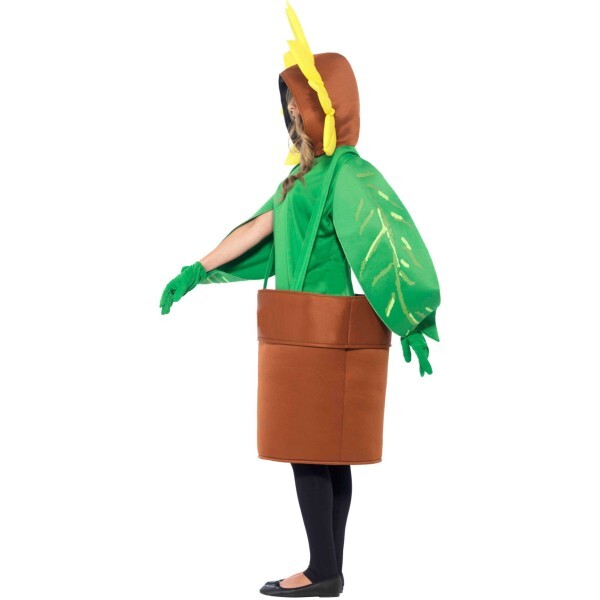 Smiffys sunflower costume with hood and gloves, UK version