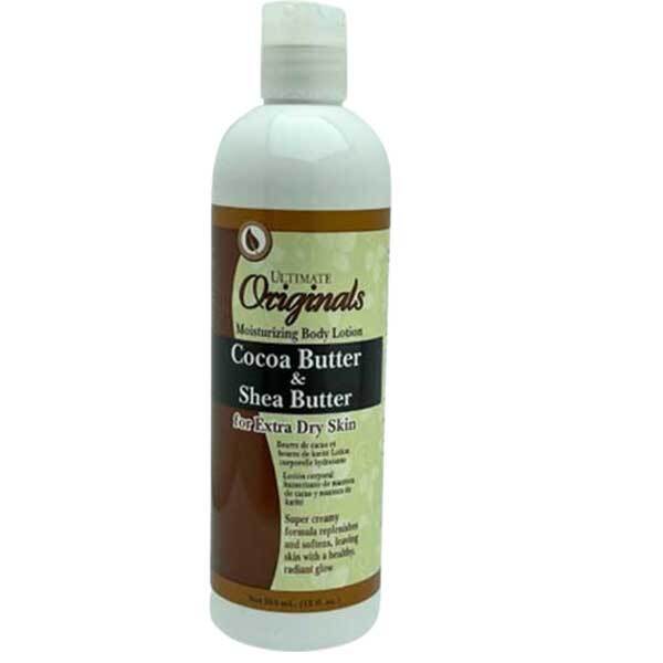 Africas Best cocoa shea butter lotion, imported from the UK