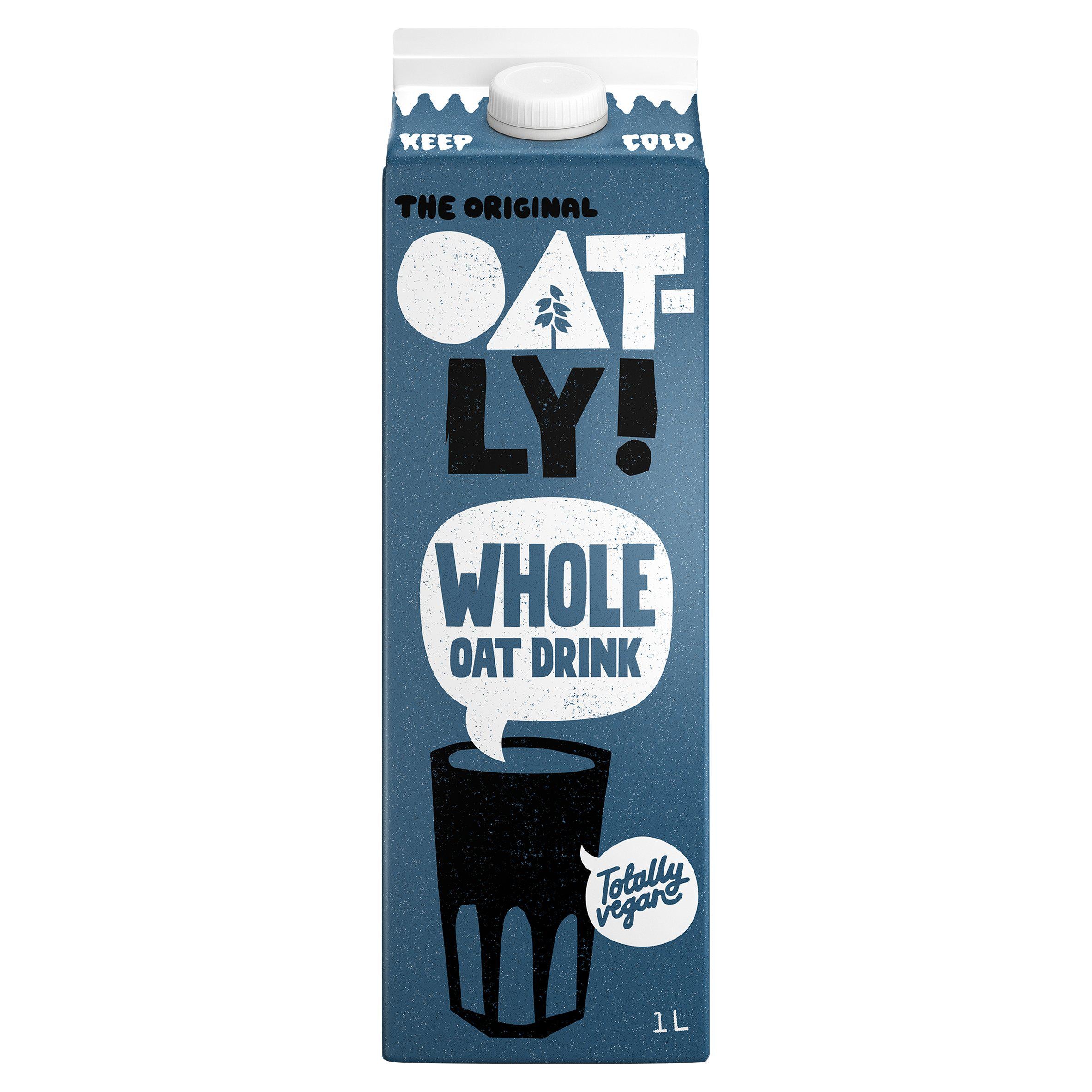 Oatly Oat Drink Whole Chilled 1L GOODS Sainsburys   