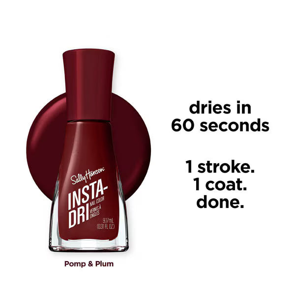 Sally Hansen Insta-Dri nail polish Pomp and Plum 9.17ml, UK version