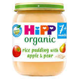 HiPP Organic Rice Pudding with Apple & Pear Baby Food Jar 7+ Months 160g GOODS Boots   
