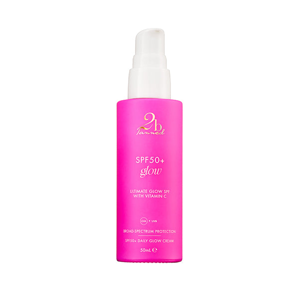 2bTanned SPF50 Glow face sunscreen 50ml, UK version