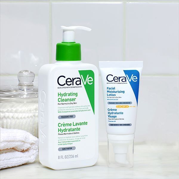 CeraVe AM Facial Moisturising Lotion SPF30 52ml GOODS Boots   