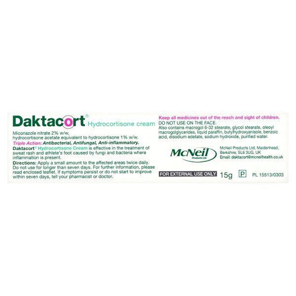 Daktacort HC Cream - 15g GOODS Superdrug   