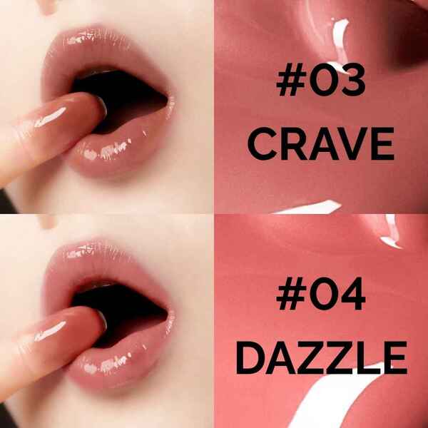 athé Authentic Lip Glowy Balm #03 Crave 3.3g, UK version