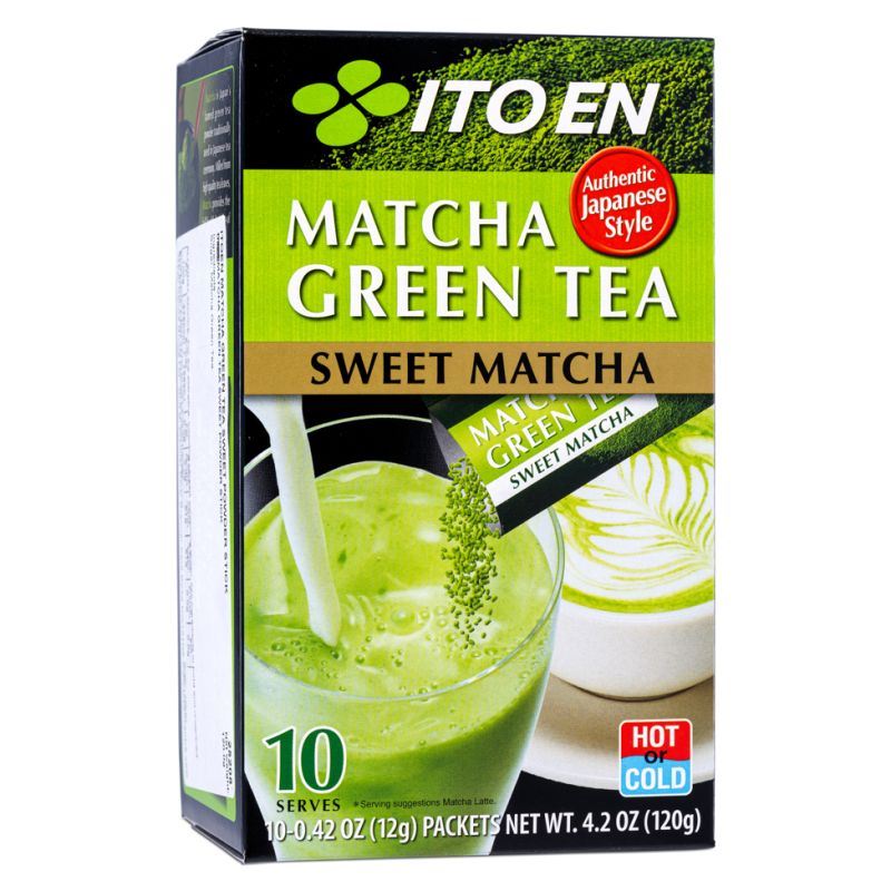 Itoen matcha green tea sweet powder stick (British brand)
