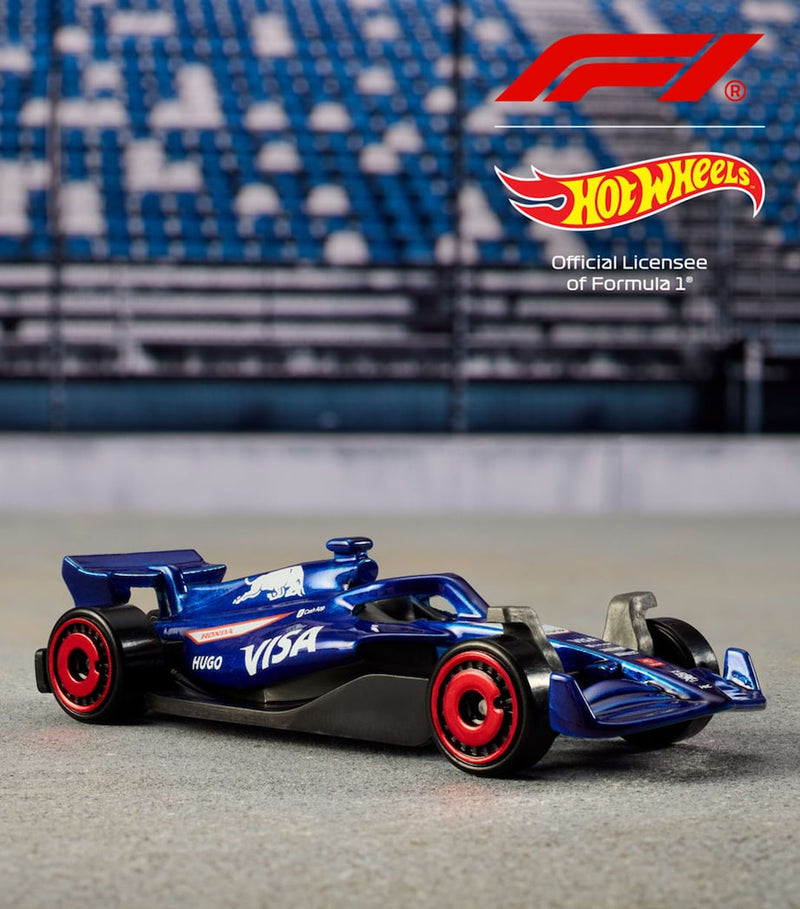 Hot Wheels Formula 1 racing car set pack of 5 1:64 scale, UK version