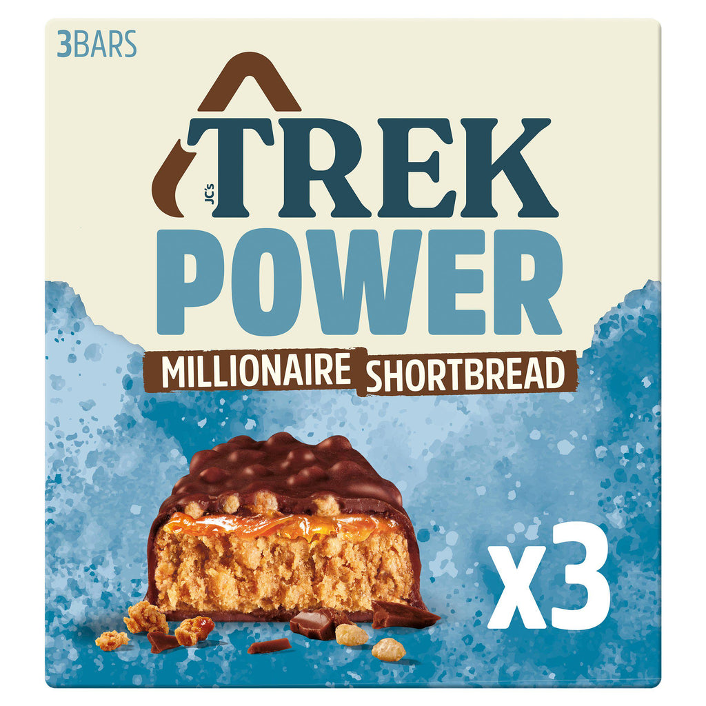 Trek Millionaire Shortbread 3x44g