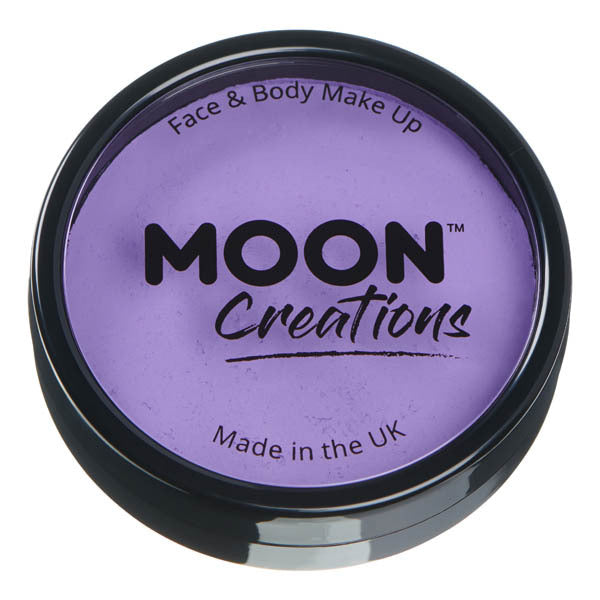 Moon Creations Face Paint Cake Pots Lilac, imported from the UK