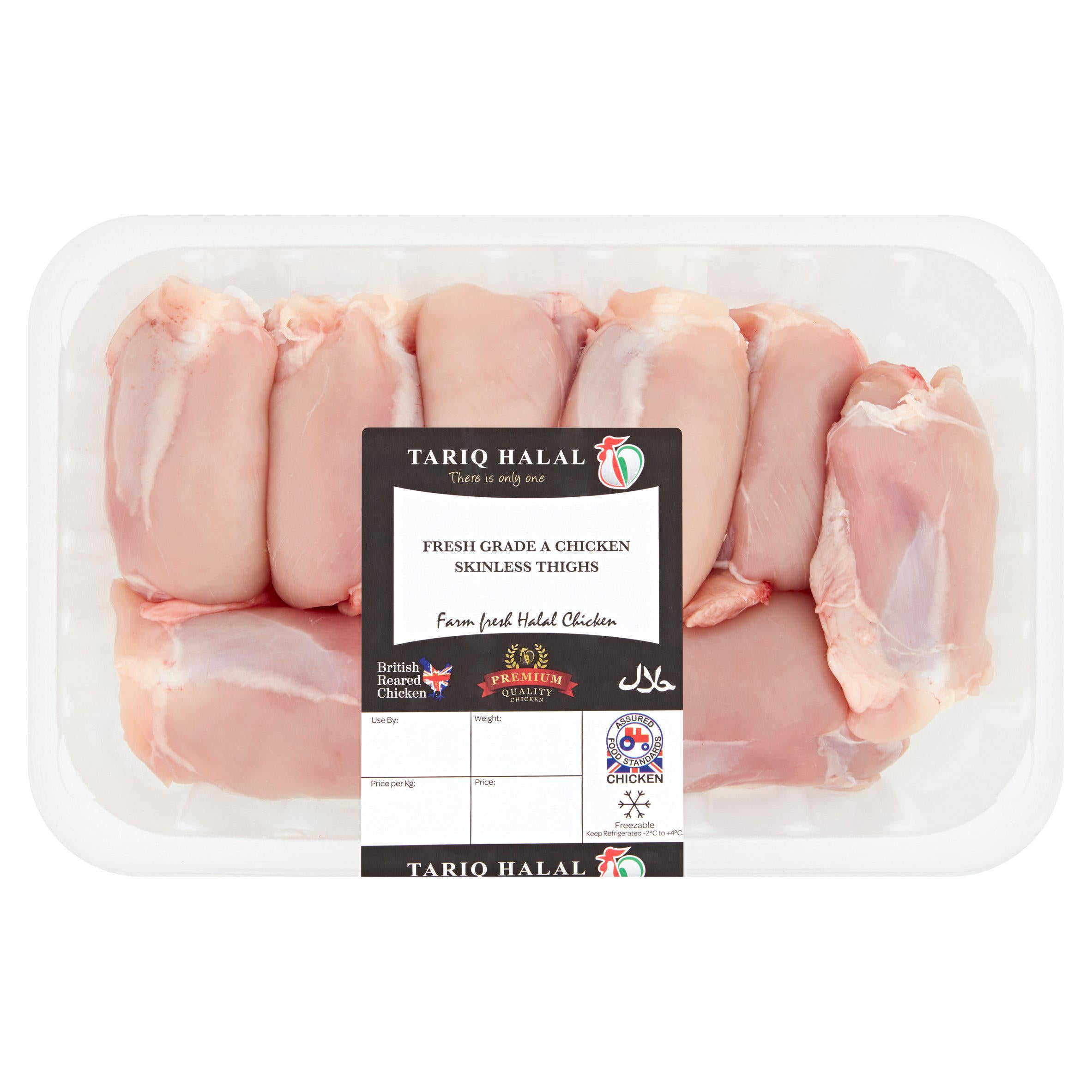 Tariq Halal Chicken Thighs 1kg GOODS Sainsburys   