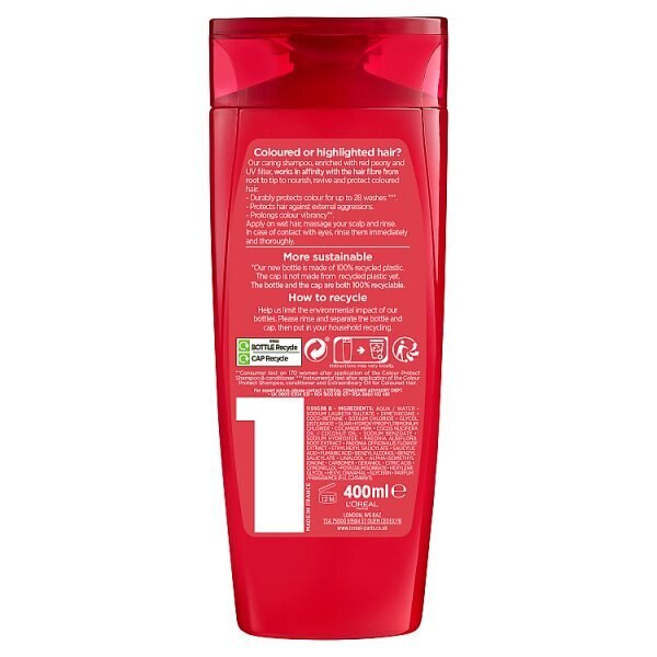 L'Oreal Elvive Colour Protect Shampoo 400ml GOODS Superdrug   