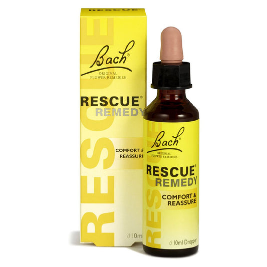 Bach Rescue Remedy Dropper 10ml - Comfort & Reassure Flower Essences Vitamins, Minerals & Supplements Boots   