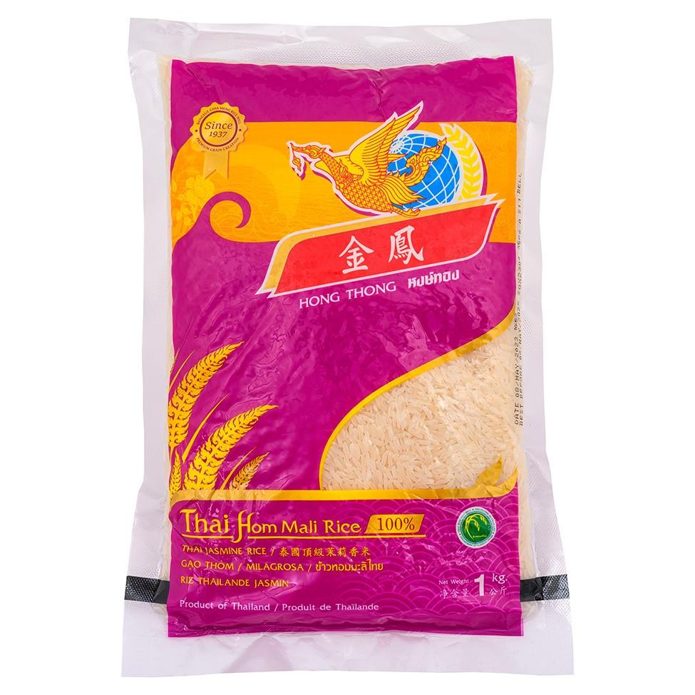 Golden Phoenix Thai jasmine rice Hong Thong 1kg, imported from the UK