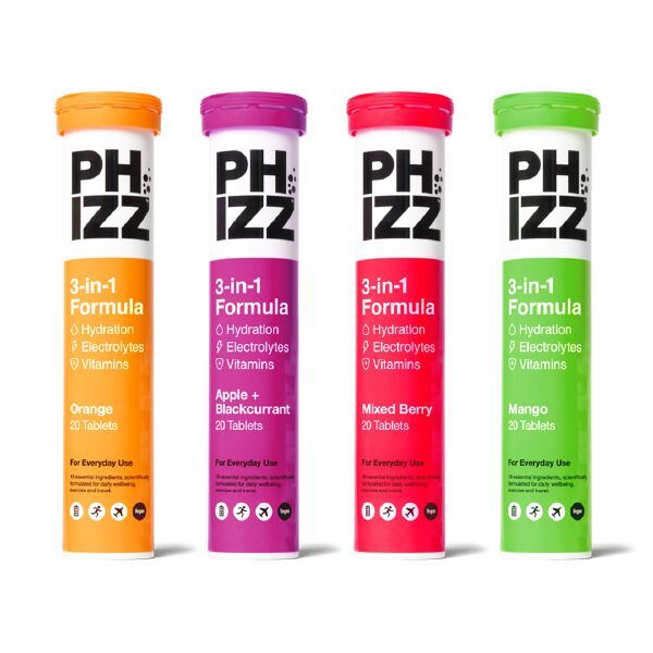 Phizz 3in1 Hydration, Electrolytes & Vitamins Variety x80 GOODS Superdrug   