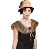 Smiffys 20s kit with hat and stole, imported from the UK