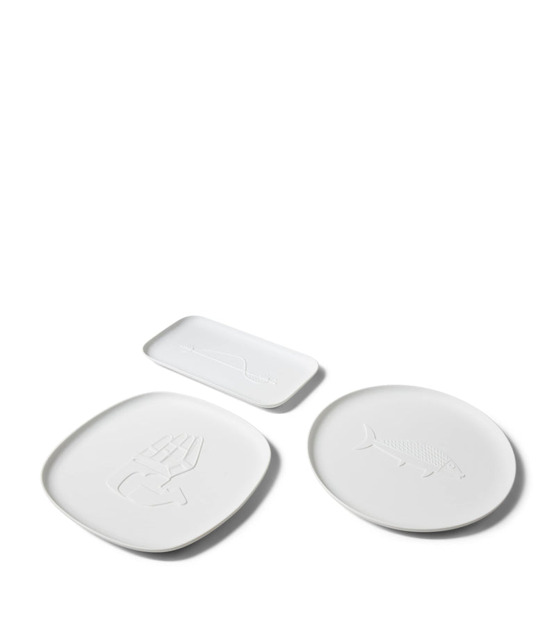 Cassina x Ginori 1735 Poisson round tray 35cm - British product