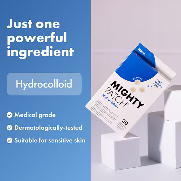 Hero Mighty Patch Mini Invisible Pimple Patches 30ct, UK version