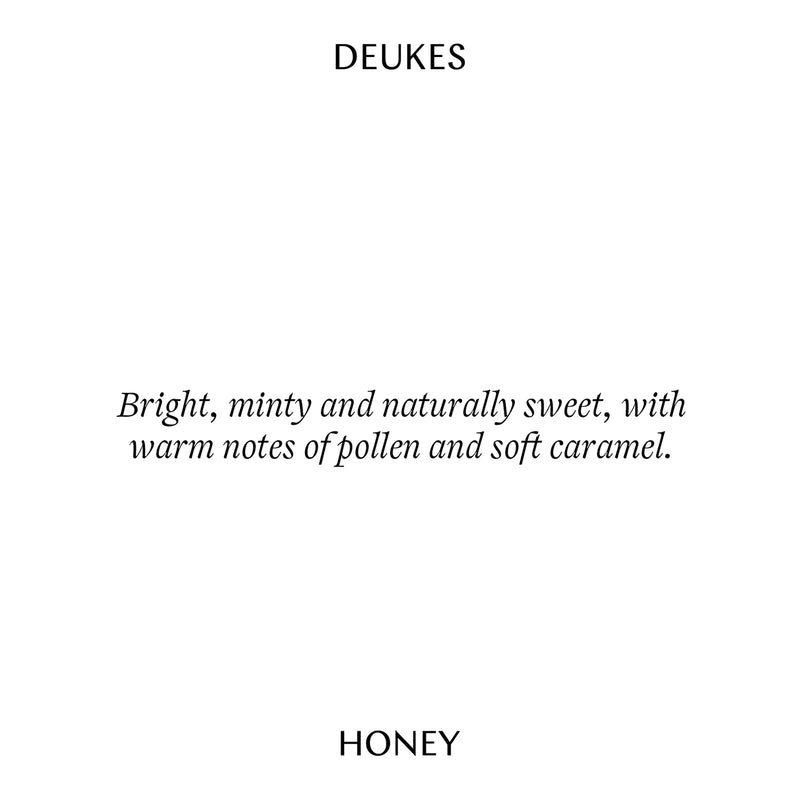 Deukes raw monofloral sunflower honey 250g (British brand)