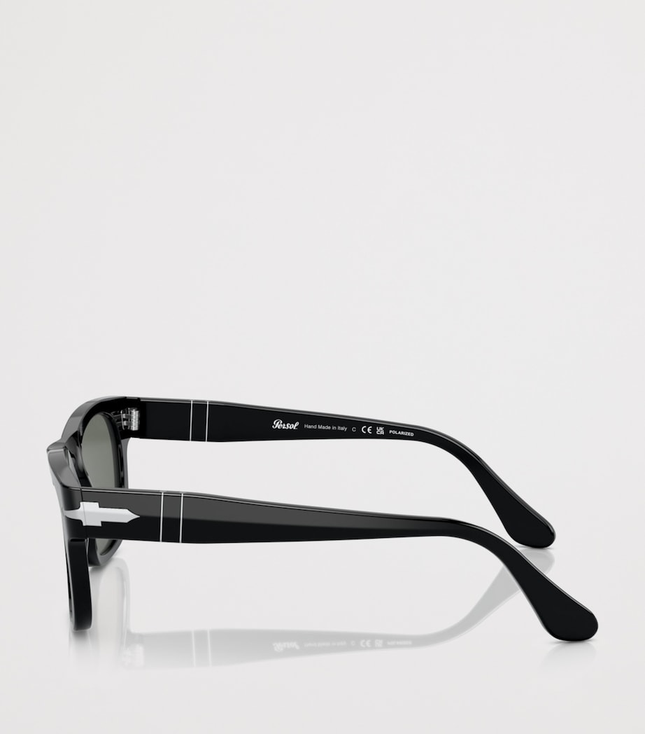 Persol Acetat-Sonnenbrille Rechteck, importiert aus dem Vereinigten Königreich