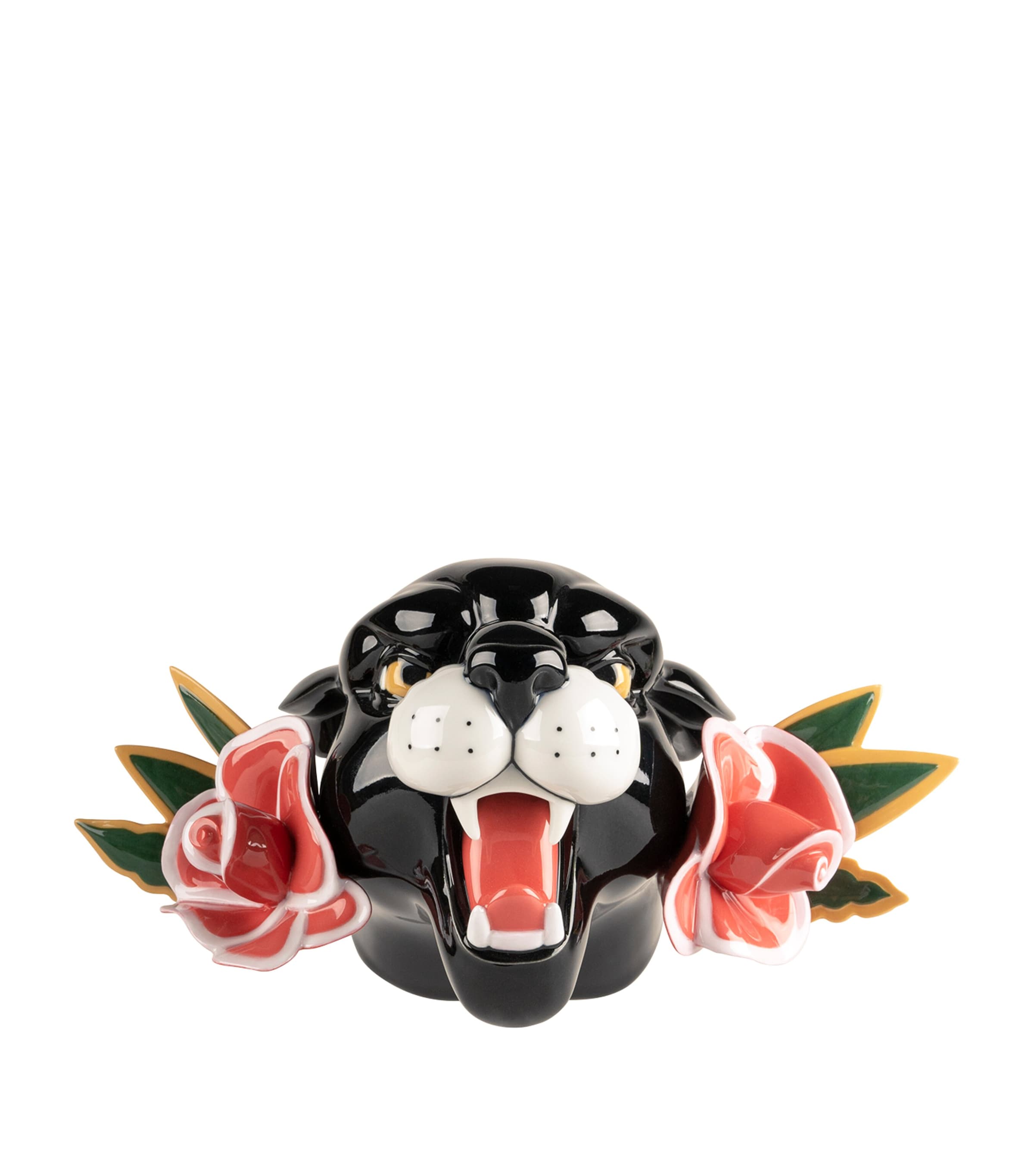 Lladró porcelain wild panther figurine, UK version