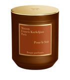 Maison Francis Kurkdjian scented candle with amber and vanilla notes, 300g, imported from the UK