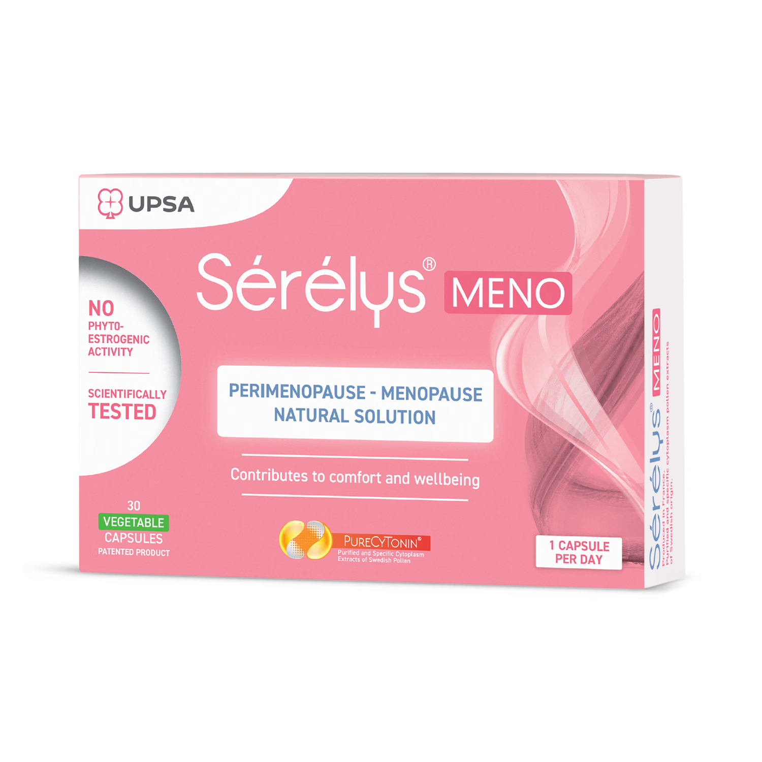 Sérélys menopause supplement 30 capsules, UK version