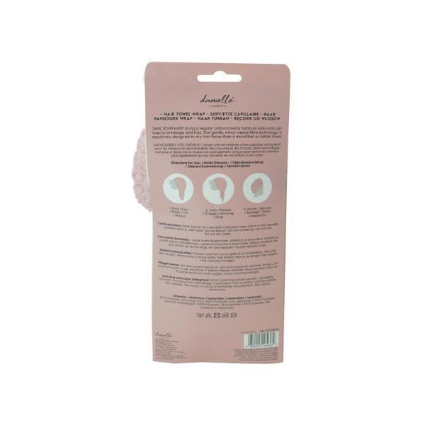 Danielle Creations hair towel wrap micro-weave (British brand)