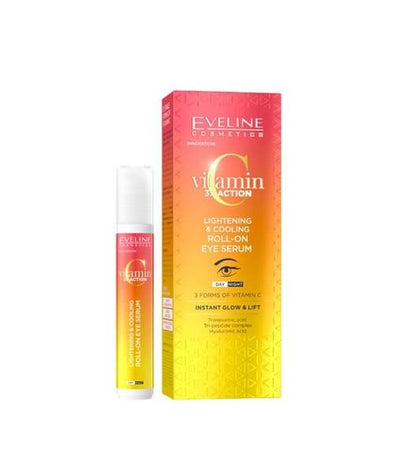 Superdrug Eveline Vitamin C Lightening Cooling Roll On Eye Serum- Buy online at McGrocer