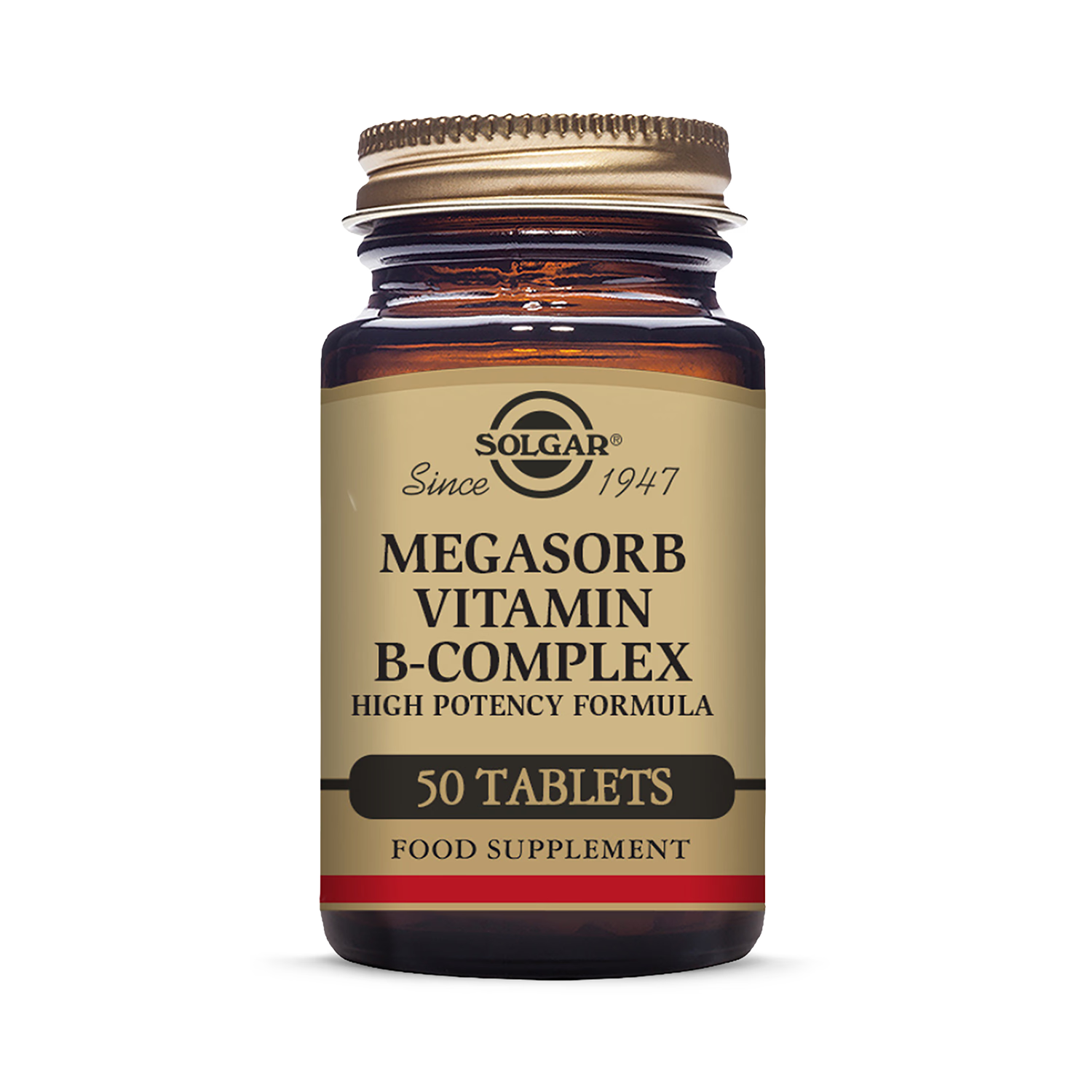 Solgar Megasorb Vitamin B-Complex 50 Tablets (British brand)