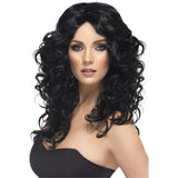 Smiffys glamour long curly wig, imported from the UK