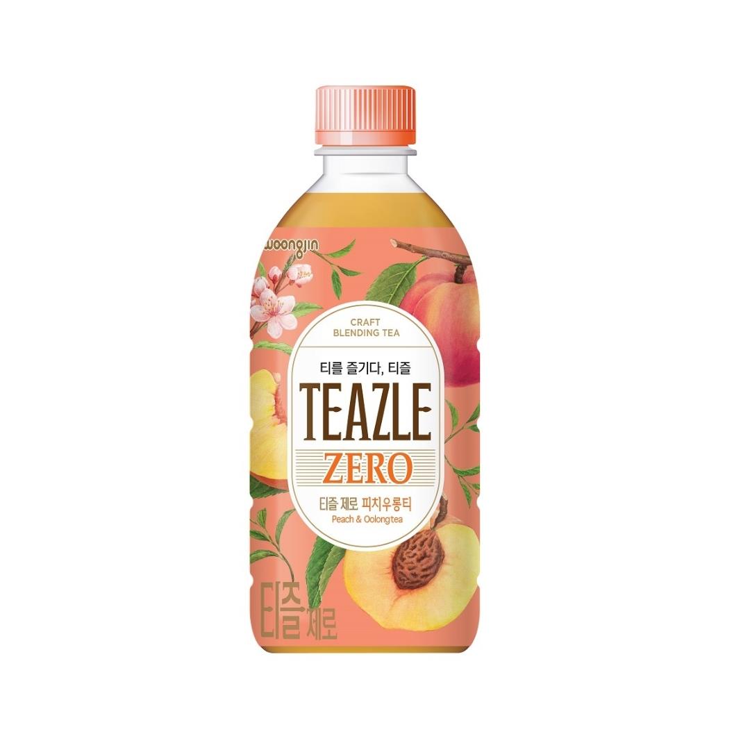 Teazle Zero Peach Oolong sugar-free iced tea (British brand)