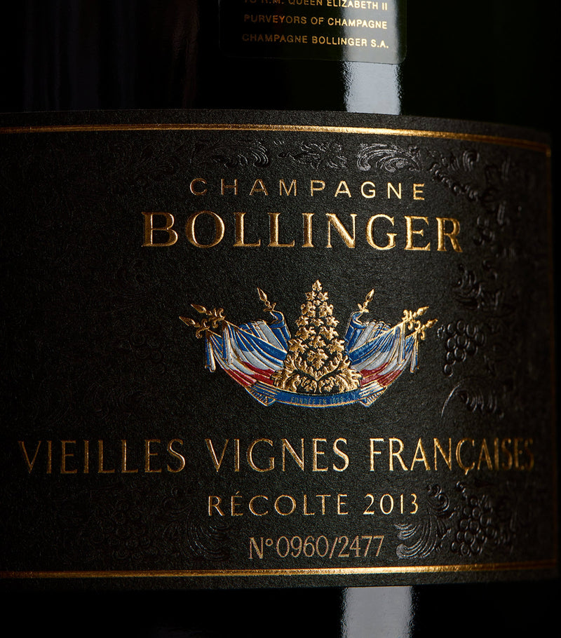 Bollinger Vieilles Vignes Francaises Blanc de Noirs 2013 champagne 75cl - British product