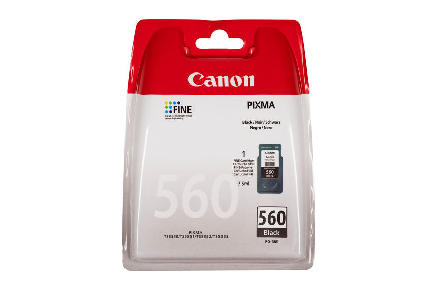 Canon PG-560 Black Ink Cartridge GOODS ASDA   