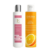 Erth Skin London citrus shower gel and collagen lotion duo, UK version