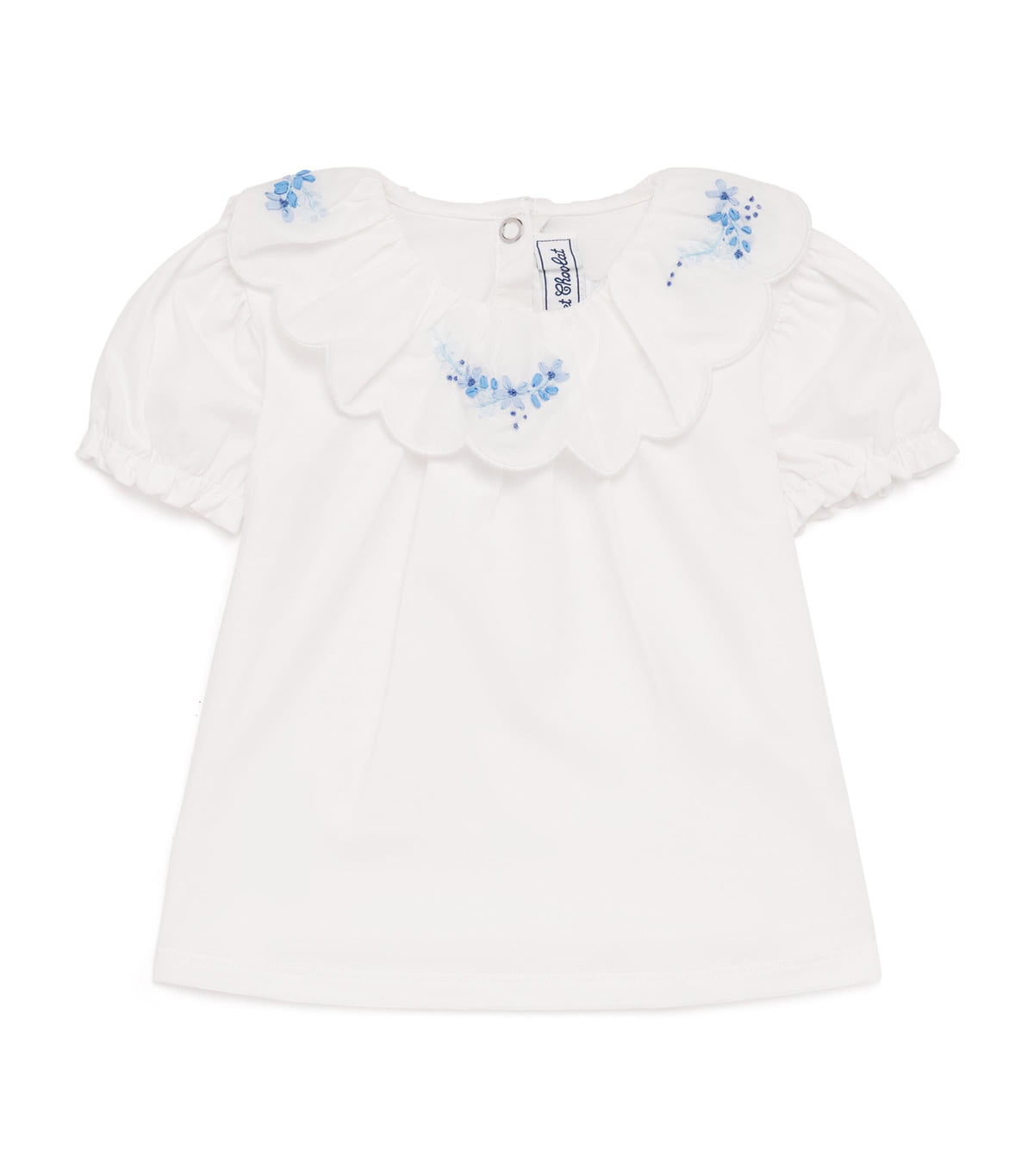 Tartine et Chocolat children's floral embroidered blouse (British brand)