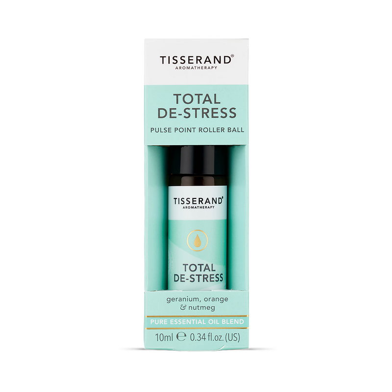 Tisserand De-Stress Roller Ball 10ml, imported from the UK