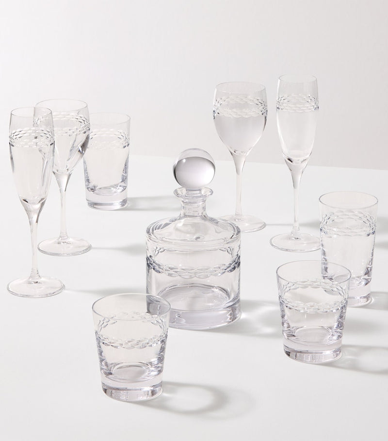 Wedgwood crystal tumblers set of 2 310ml (British brand)