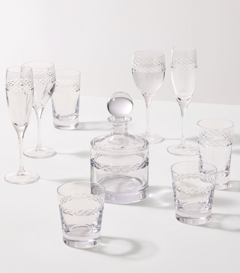 Wedgwood crystal tumblers set of 2 310ml (British brand)