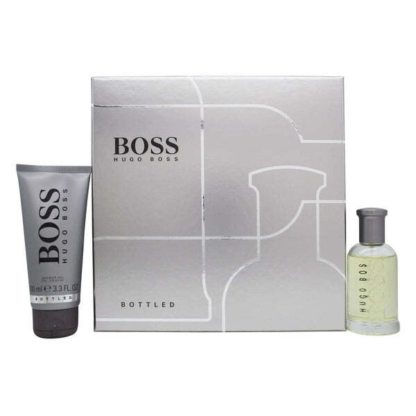 Hugo Boss Boss Bottled EDT shower gel gift set, imported from the UK