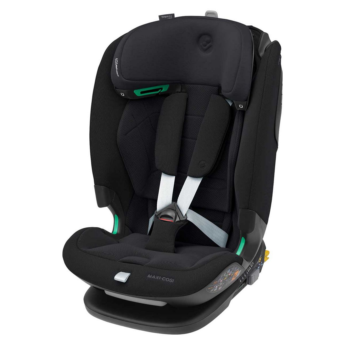 Maxi-Cosi Titan Pro i-Size Car Seat Authentic Graphite GOODS Boots   