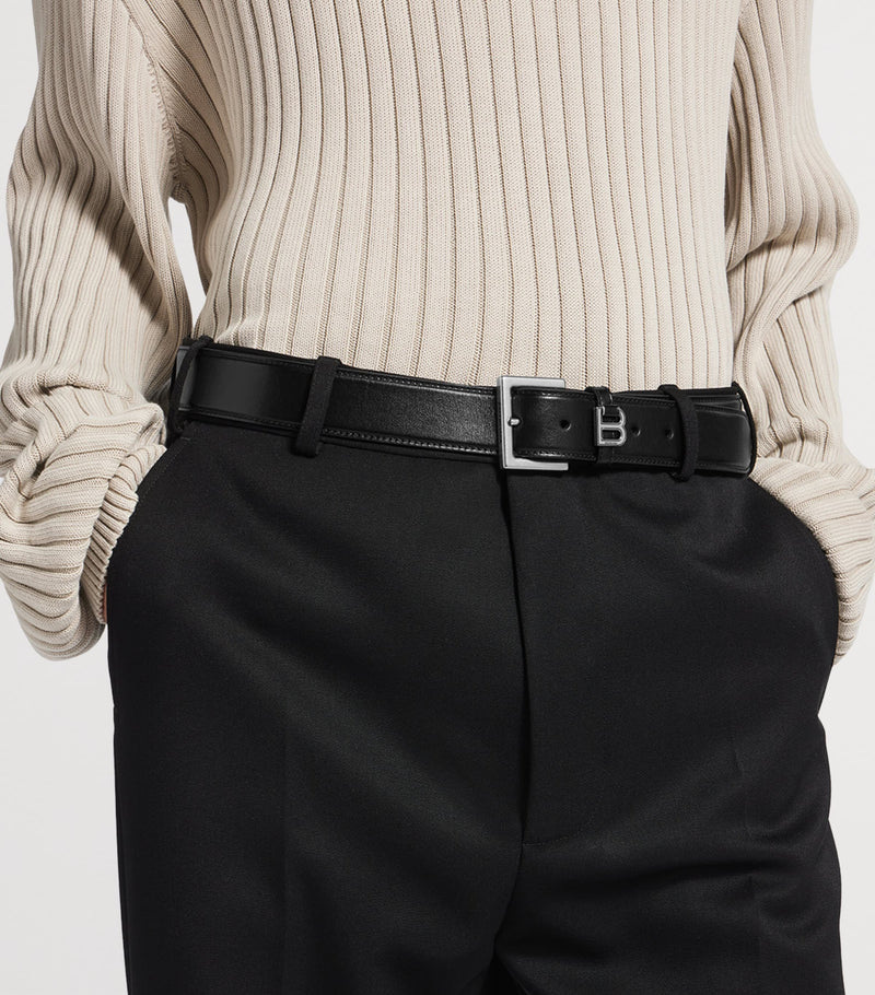 Balenciaga leather Hourglass belt (British brand)