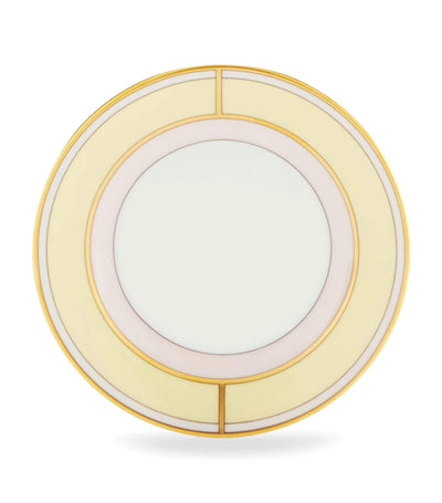 GINORI 1735 Porcelain Colonna Diva Giallo Coffee Saucer 12.5cm