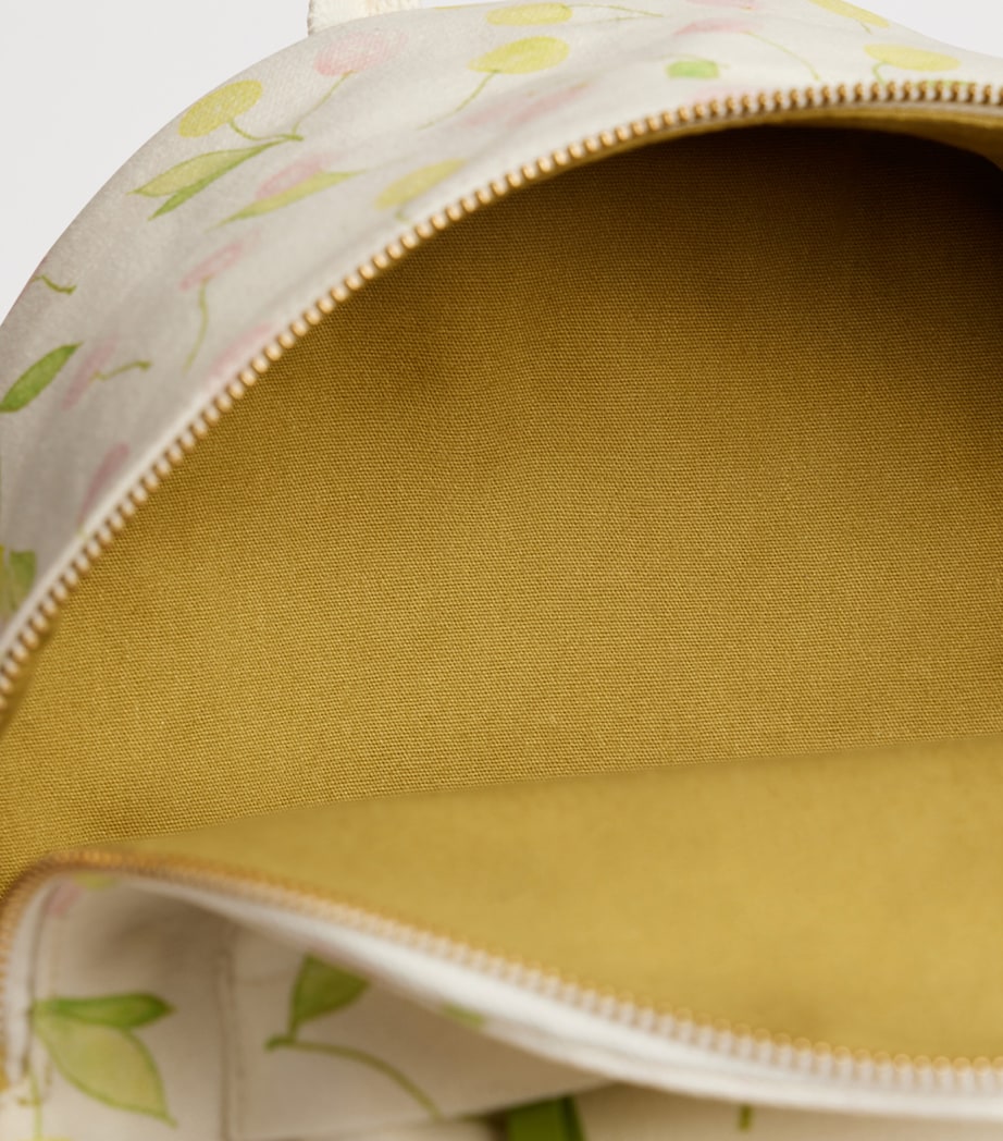 Bonpoint Jova backpack with cherry print cotton - British product