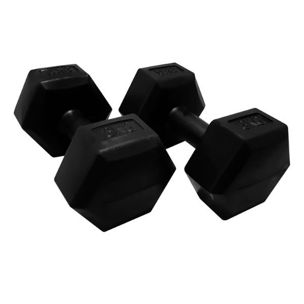 HXGN Hex Dumbbell Weights 12kg Set GOODS Superdrug   