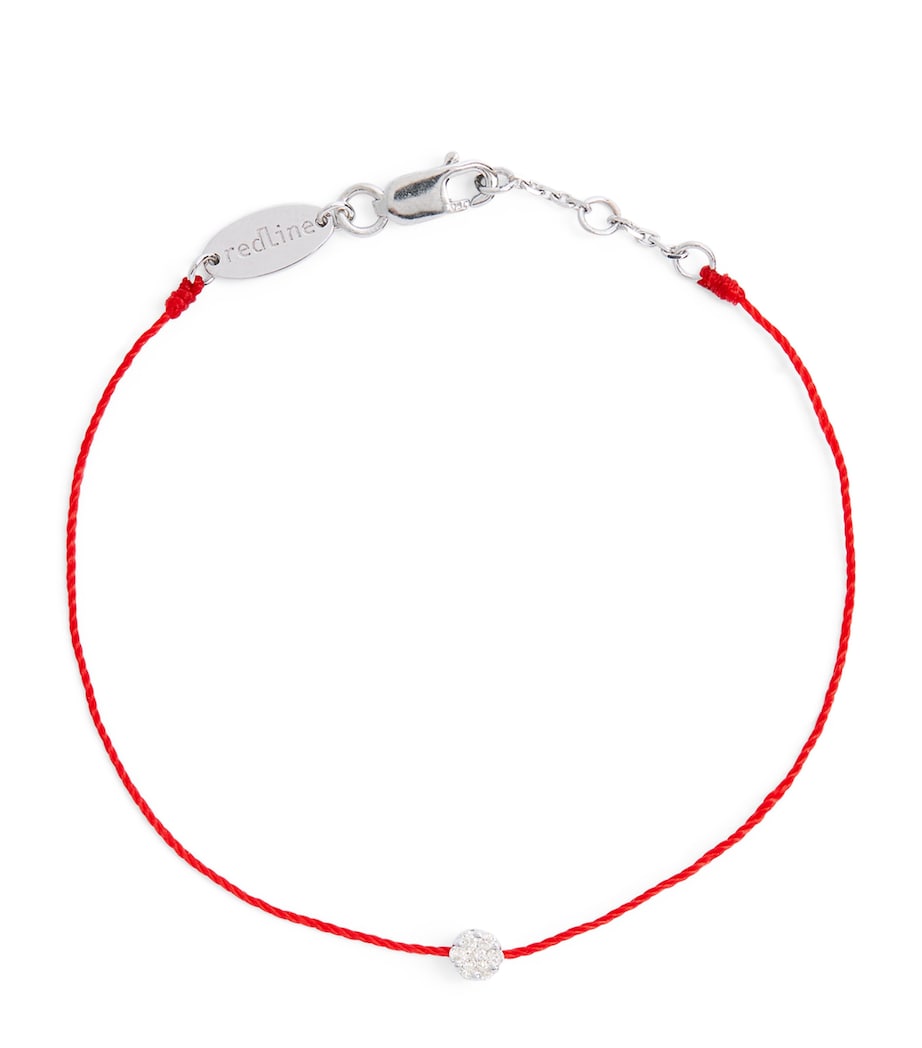 Redline white gold diamond bracelet 16.5cm (British brand)